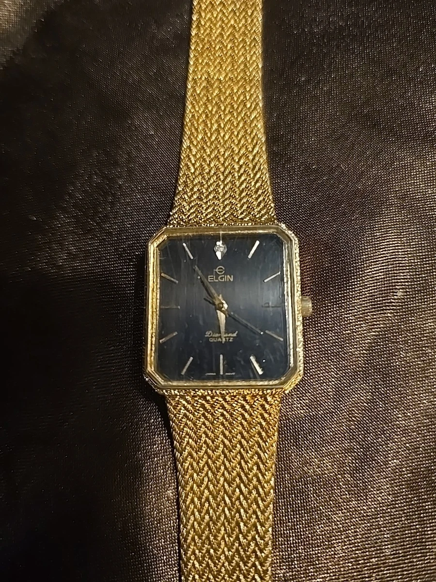 Elgin Gold Plated Case Quartz Wristwatches for sale | eBay display picture 1