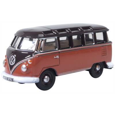 Oxford 76VWS012 VW T1 Samba Bus Sealing Wax Red/Chestnut Brown 1/76