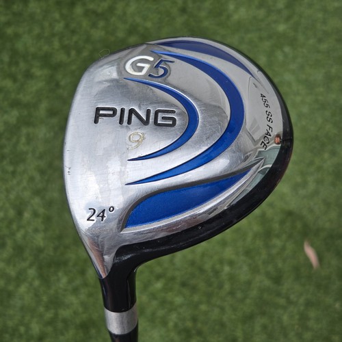 Ping G5 9 Fairway Wood 24° LH Mens Regular Graffaloy Blue Left Hand - Picture 2 of 15