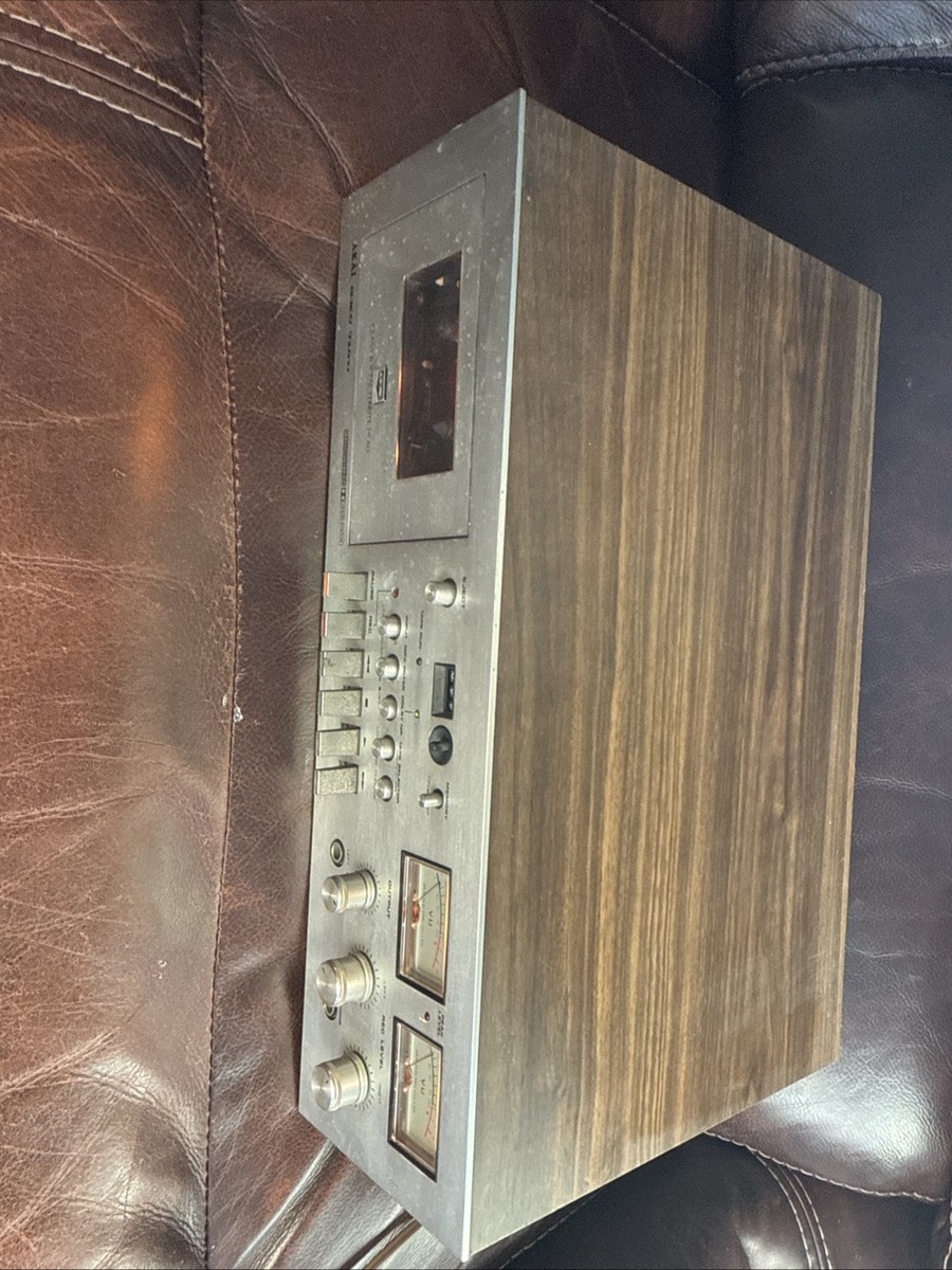 Akai GXC-710D Cassette Tape Deck Vintage Creasing Tapes As-Is | eBay