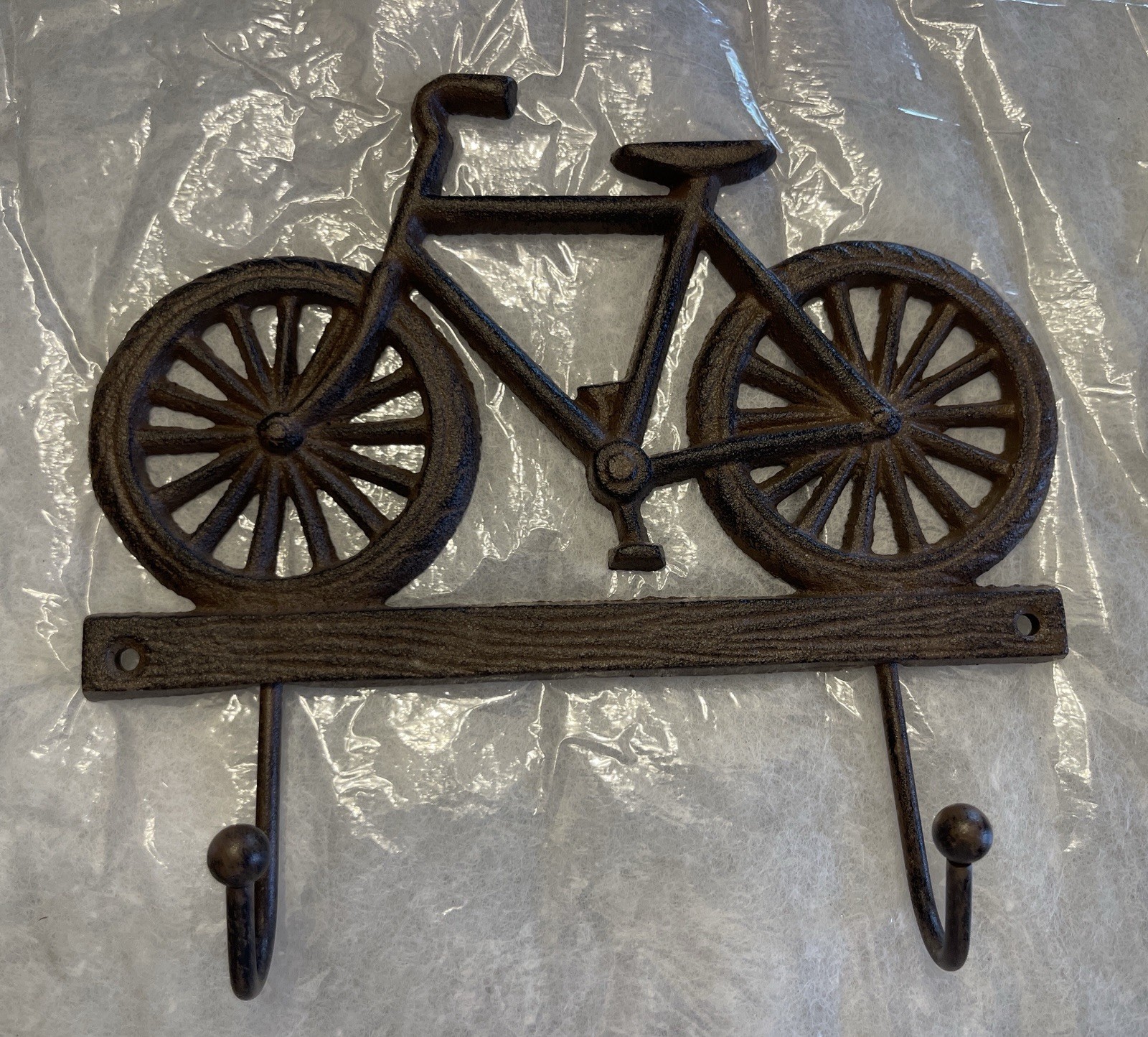 Wall Hook Rustic Bike Coat Key Hat Rack Farmhouse Decor