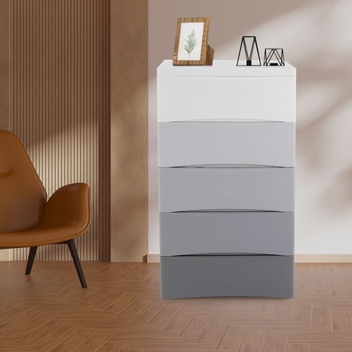 Dresser for Bedroom, Dresser with Large Drawers, 5-tier Storage Dresser 50-80kg - Picture 5 of 18