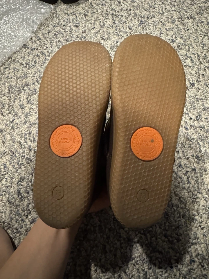 Livie&luca zapatos de cuero verde oliva talla 13 Foto 4 de 4