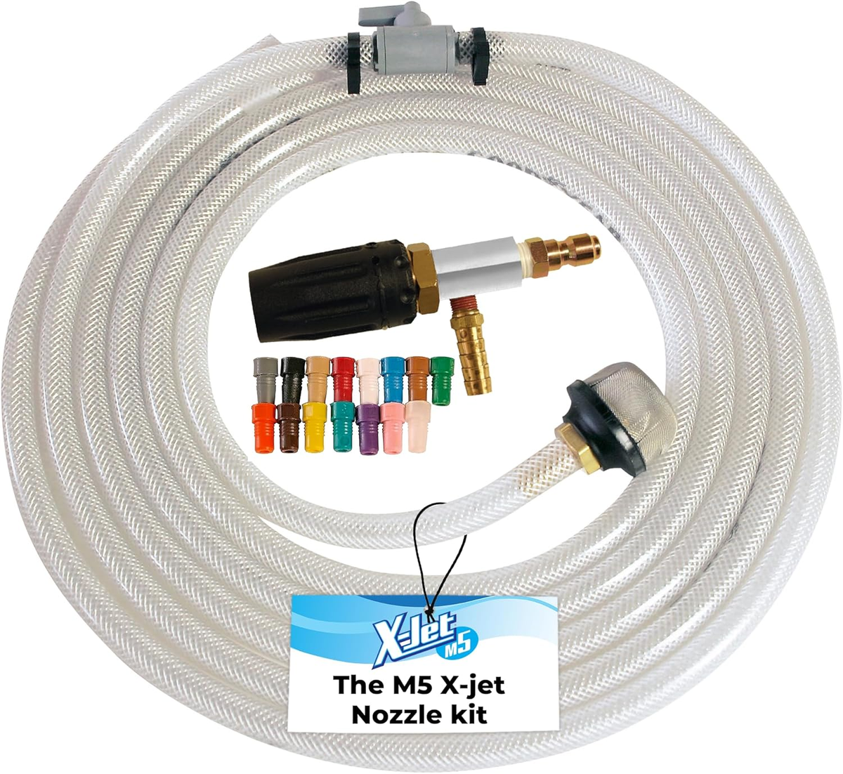 X-Jet M5#7 Kit | 2-2.5 GPM | Adjustable Long-Range External