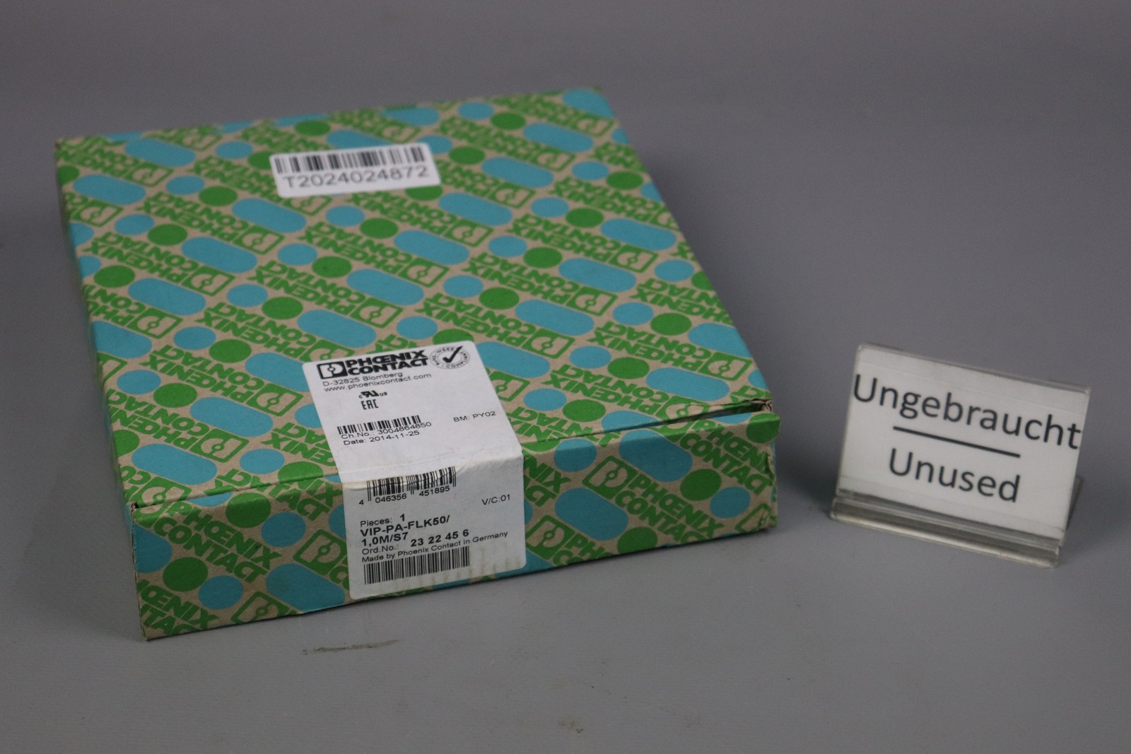 Phoenix Contact VIP-PA-FLK50 / 1.0M / S7 2322456 PLC Front Connector Module Sealed