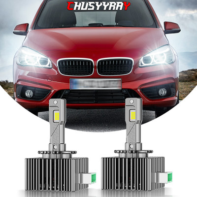For BMW 220I 2016 6000K D1S LED Headlight Bulb Low & High Beam 2X Bulbs