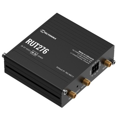 Teltonika RUT276 5G RedCap industrial Router Global DUAL-SIM RS232 RS485