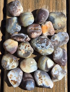Botswana Agate Selects - DOTS AND SPOTS - Rough, Natural, Not Polished A+ Grade