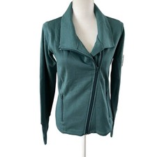 NEW Piper by SmartPak Size XS Fleece Full Zip Up Jacket Equestrian Green