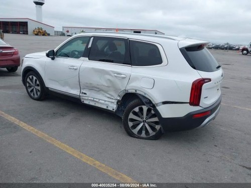 KIA TELLURIDE 2020 LEFT QUARTER GLASS SATIN CHROME SURROUND 1571493 - Picture 6 of 12