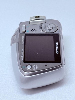 Olympus µ mini Digital S Compact Camera 5MP Stylish Design Tested