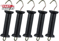 FENSMILE Insulated Fence Plastic Gate Handle, 5PCS Handle Heavy Duty Electric Fe