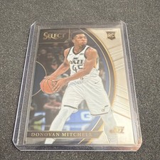 Panini Select Concourse Rookie Donovan Mitchell #11 Utah Jazz Basketball