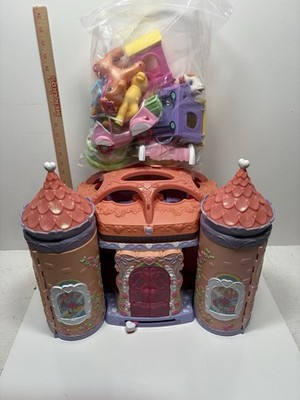 My Little Pony Crystal Rainbow Castle Vintage 2005 Hasbro Dark Pink Palace 62514