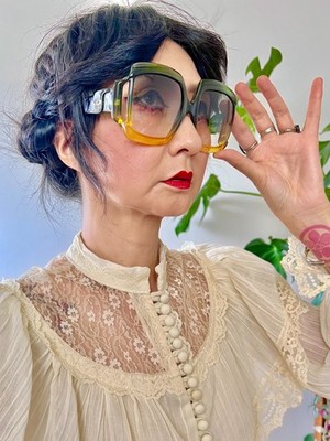 Christian Dior Optyl Olive Oversized Gradient Sunglasses Dior Optyl Sunglasses - 62 For Sale on 1stDibs | christian  main image 4