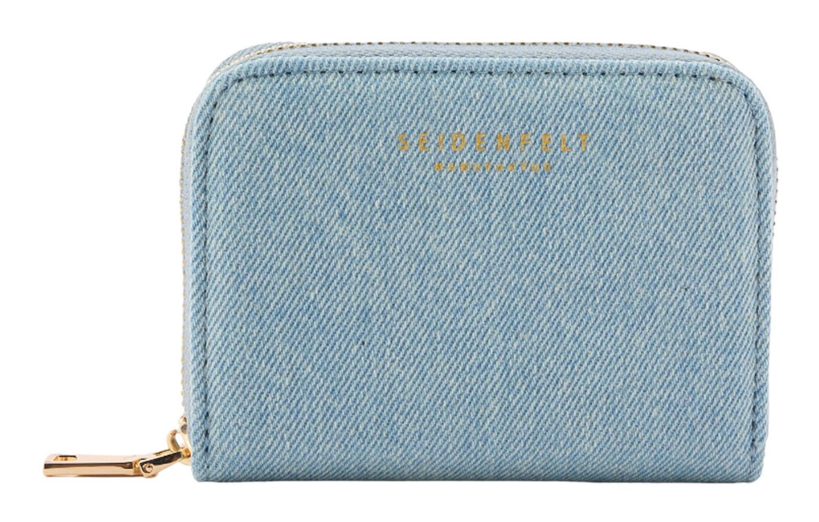 SEIDENFELT MANUFAKTUR purse Ylva Wallet Denim in Blue