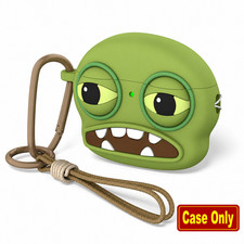 Funny 3D Cartoon Ugly Protective Soft Silicone Case Cover for AirPods Pro 3 with