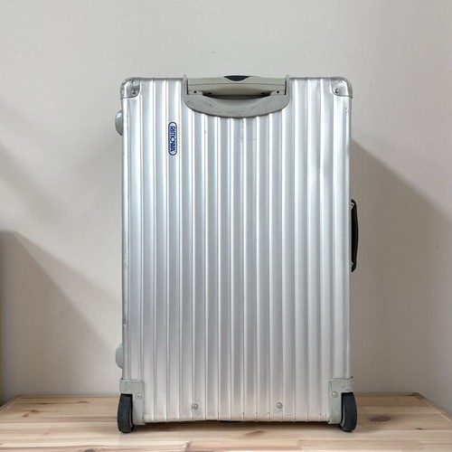 Rimowa Classic Flight Carrello 2 Ruote 63L Valigia Bagagliaio Alluminio Argento - Foto 3 di 10