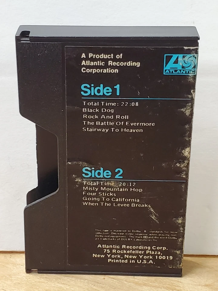 LED ZEPPELIN "ZOSO" Cassette Pink Shell SLIP CASE CS-7208 - Image 3 of 4