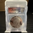 Photo of a 1974-S Eisenhower Dollar Proof from an eBay listing that sold on Jul 20, 2026
