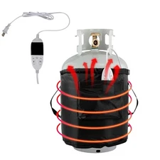 Propane Tank Heater Blanket,Gas LP Cylinder Tank Heater with Temperature Cont...