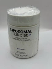 Liposomal Zinc 50+, 50 mg, 100 Vegetable Capsules