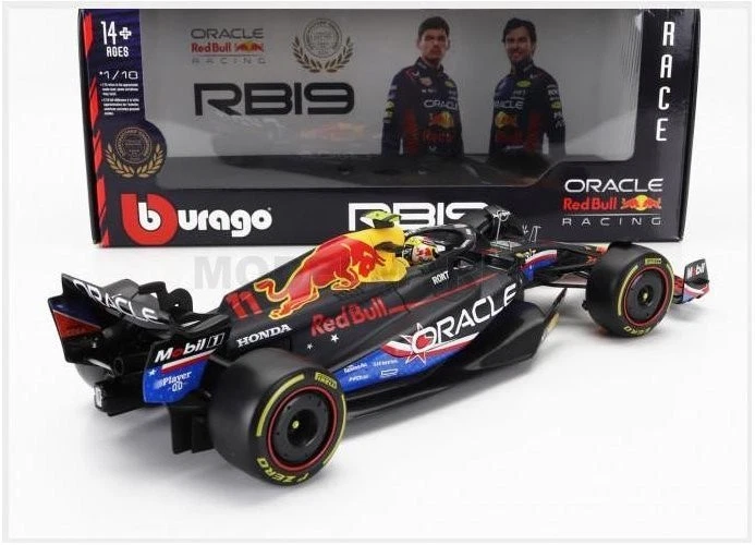BURAGO BU18003-P-AUSTIN Red Bull - F1 RB19 Equipo Oracle Racing N 11 4th - Imagen 2 de 2