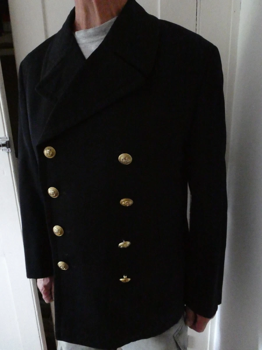 German navy shop peacoat