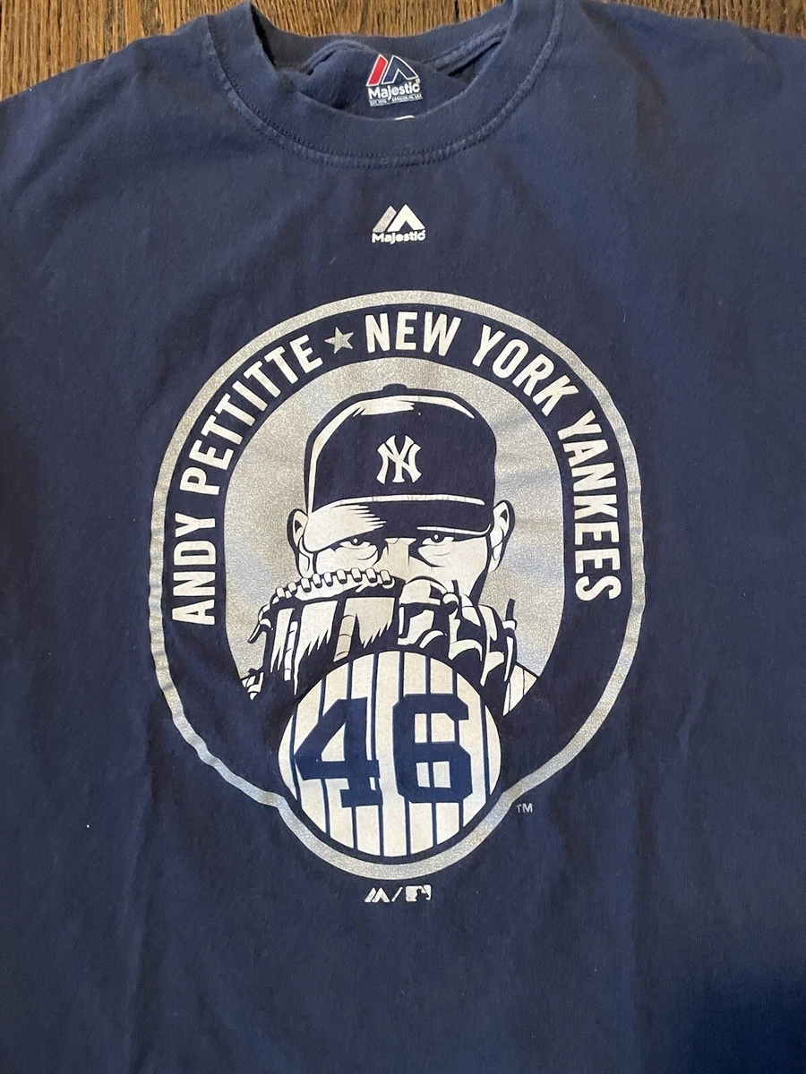 Andy Pettitte New York Yankees MLB Baseball T Shirt Small