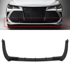 Glossy Black Fits 2019-2021 Toyota Avalon Front Bumper Lip Spoiler