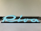 Modello Motoscafo Riva 3D Aquarama Logo Fregio Stand Tavolo Collezionismo Riva