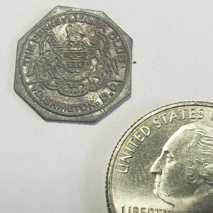 Pennsylvania Club - Washington, D.C. - Antique Die Struck Pewter