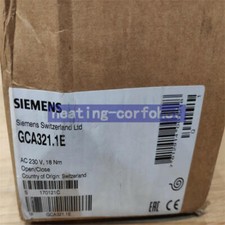 1PC Siemens Electric Damper Actuator GCA321.1E 18Nm 230V New