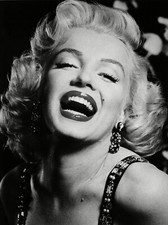 Marilyn Monroe CANVAS Art Print!!!  11x17!  Gorgeous! Gloss Finished!