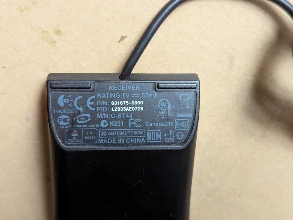 Logitech Receiver 831675-0000 C-BT44 USB - Bild 3 von 4