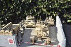 TWO KIT COMBO. DML 1/35 M1A1 WITH MINE PLOW, ITALERI 1/35 HUMMER AVENGER — photo 9