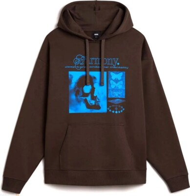 し*ん様 VANS ZORNAllMyHomiesPULLOVER HOODIE Brand New Vans Womens Harmonious OS Hoodie Turkish Coffee