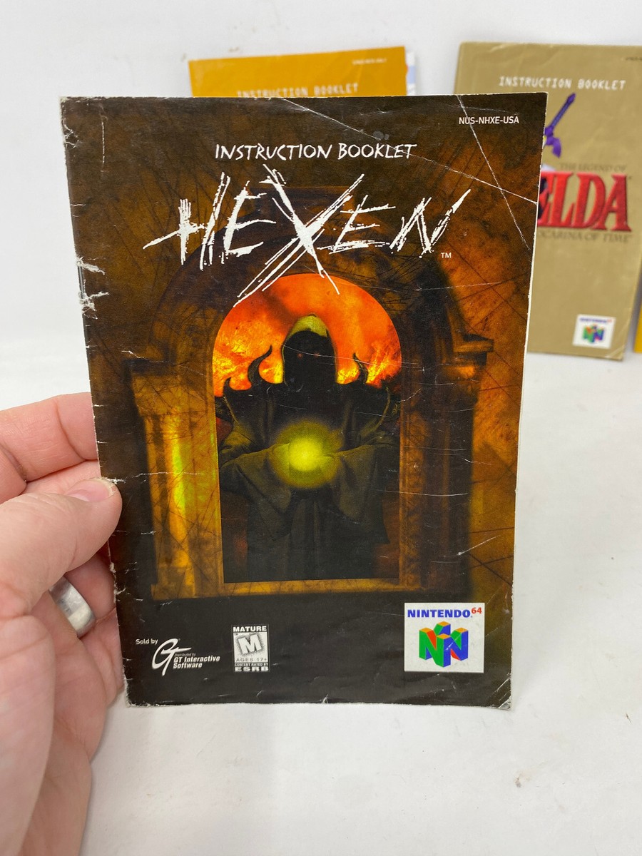 MANUALS ONLY* Nintendo N64 Manuals Only Some 1st Party Titles