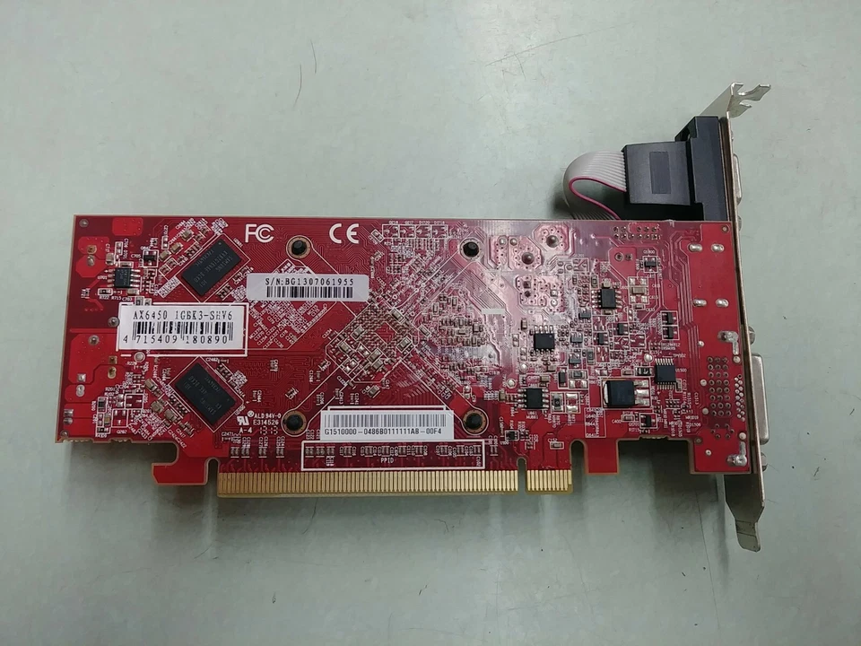 AMD Radeon HD 6450 1Gb LF R91KLU Graphics Card HDMI DVI - Image 4 of 4