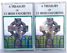 Vtg A Treasury Of 53 Irish Favorites Cassette 2 Pack Factory Sealed