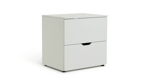 Habitat Kids Pod 2 Drawer Low Chest of Drawers White Bedroom Storage
