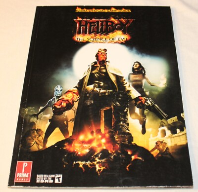 Hellboy The Science Of Evil Prima Official Strategy Guide NEW FREE SHIPPING