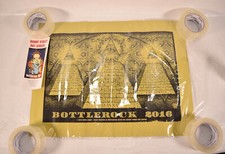 BottleRock 2016 Music Festival Rock Poster Haight Street Art Center Chris Shaw