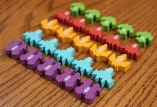 Wild Space Pandasaurus Games Promo Upgraded Space Ships Tokens