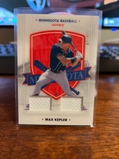 2021 Panini Chronicles - America's Pastime Dual Swatches #61 Max Kepler (MEM)/99