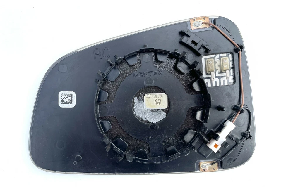 16-25 OEM TESLA MODEL X RIGHT SIDE VIEW MIRROR WIDE ANGLE GLASS HEATED AUTO DIM Foto 2 de 4