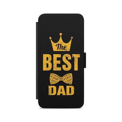 Der beste Papa Vatertag Geschenk Flip Wallet Handyhülle für iPhone Modelle