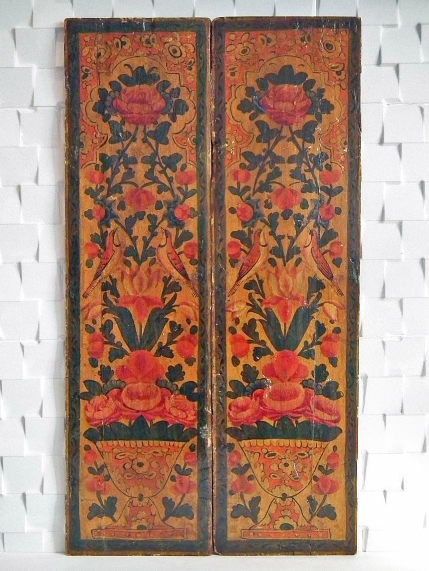 Antique 19th Century Islamic Indo Max 72% OFF Qajar Painted Lacquer Persian 35% OFF