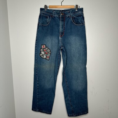 Vintage Baggy Mens Akademiks jeans size 34x34