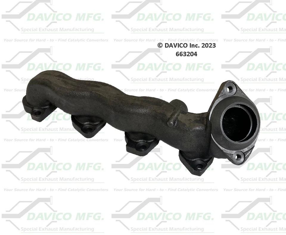 Exhaust Manifold Fits 2000 2001 2002 Ford E-150 Econoline Club Wagon 4.6L V8 GAS Foto 3 de 4